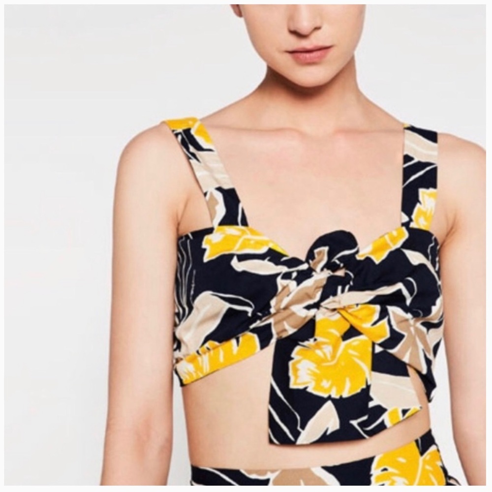 Zara Crop Top- New with tags✨No Bargain❗️ - Picture 1 of 14